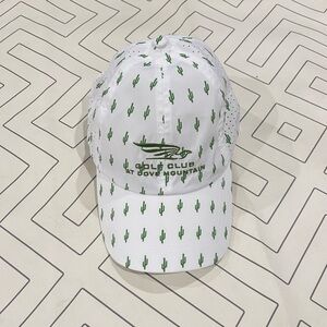 Vimhue White Cactus Golf Hat